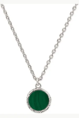 EMANUELE BICOCCHI Flourish alsketting met amulet en malachiet