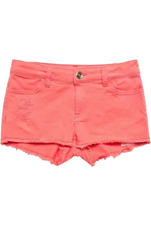 Twin-Set Gerafelde spijkershorts