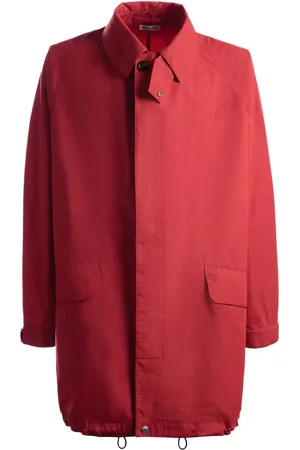 Bally Halflange jas met ripstop textuur