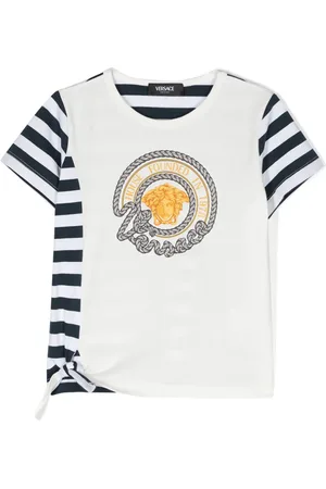 VERSACE Nautical Medusa gestreept T