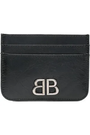 Balenciaga Monaco leren pasjeshouder