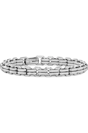 David Yurman Sterling zilveren Streamline® Double Heirloom schakelarmband (8mm)