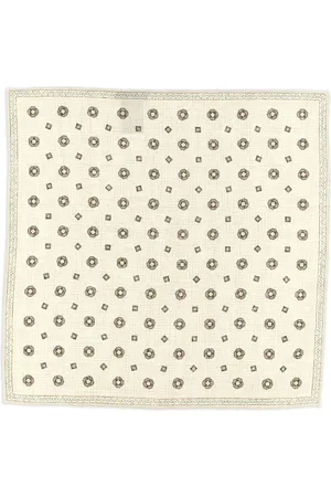 Brunello Cucinelli Pochet met geometrische print