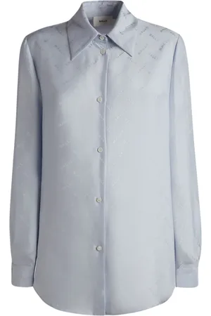 Bally Overhemd met logo jacquard