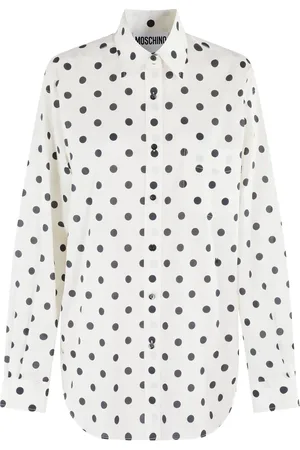 Moschino Blouse met stippen