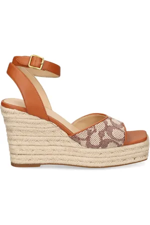 Coach Geweven espadrilles met sleehak