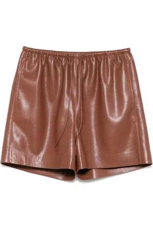 Nanushka Shorts van imitatieleer