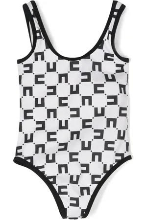 Elisabetta Franchi Badpak met monogramprint