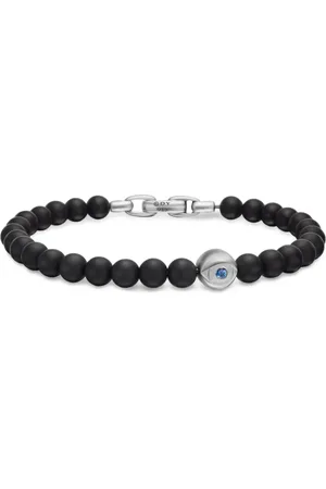 David Yurman Sterling zilveren Spiritual Beads Evil Eye armband (6mm)
