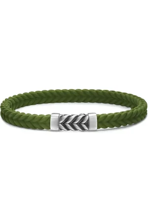 David Yurman Sterling zilveren Chevron armband (6mm)