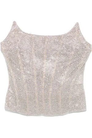 GIUSEPPE DI MORABITO Bustier verfraaid met stras