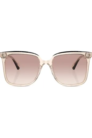 Brunello Cucinelli BC4007S zonnebril met vierkant montuur