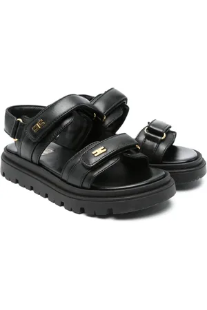 Elisabetta Franchi Sandalen met logoplakkaat