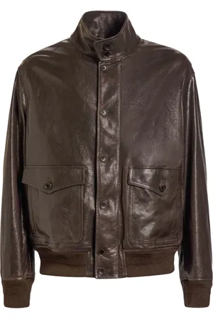 Bally Leren bomberjack