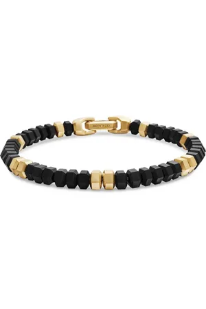 David Yurman 18kt geelgouden Hex kralenarmband (6mm)