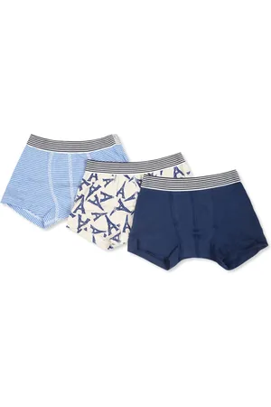 Petit Bateau Drie slips van biologisch katoen