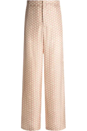 Bally Straight broek met geometrische print