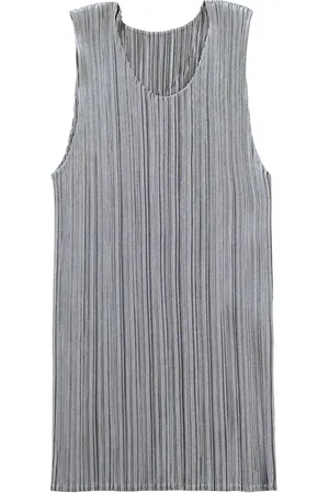 PLEATS PLEASE ISSEY MIYAKE Pleated tank top