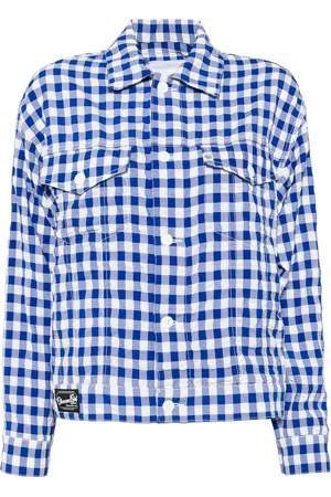 Chocoolate Geruit blouse