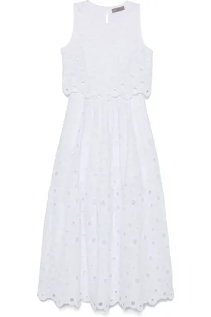 D.EXTERIOR Broderie anglaise maxi