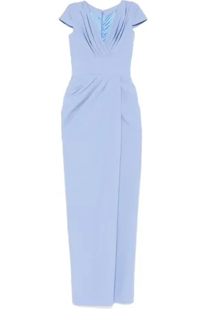 RHEA COSTA Gedrapeerde maxi