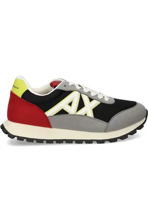 Armani Exchange Sportsneakers met mesh vlakken