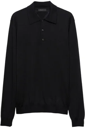 Prada Gebreid poloshirt