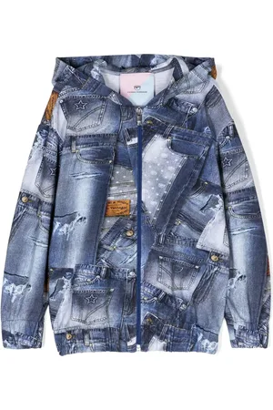Chiara Ferragni Spijkerjack met print