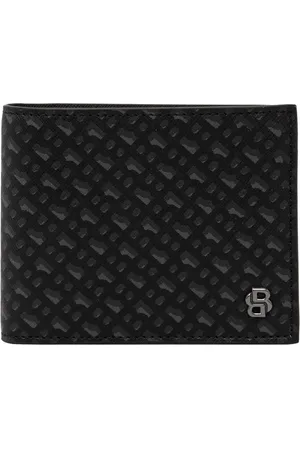 HUGO BOSS Portemonnee met textuur