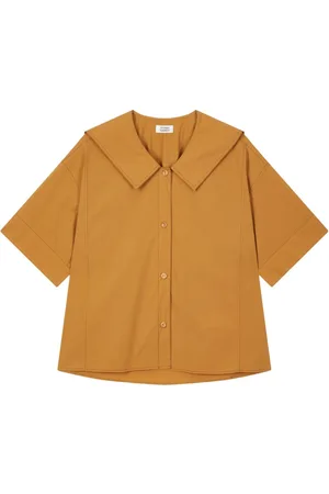 Studio Tomboy Oversized blouse met kraag