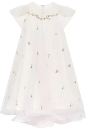 Maison Ava Jurk met geborduurde bloemen