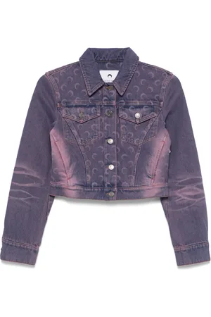 Marine Serre Moon Laser denim jack