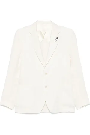 LARDINI Blazer met enkele rij knopen