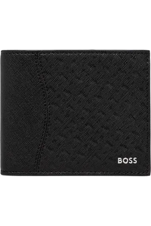 HUGO BOSS Portemonnee met textuur