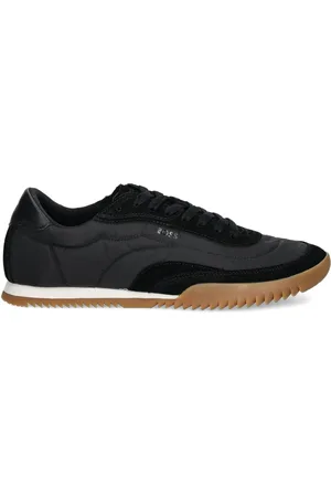HUGO BOSS Suède en leren sneakers