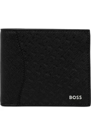 HUGO BOSS Portemonnee met textuur