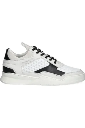 Filling pieces Sneakers met leren vlakken