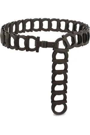 Salvatore Ferragamo Leren riem