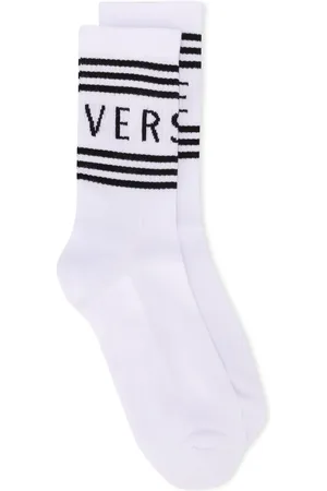 VERSACE Enkelsokken met logoprint