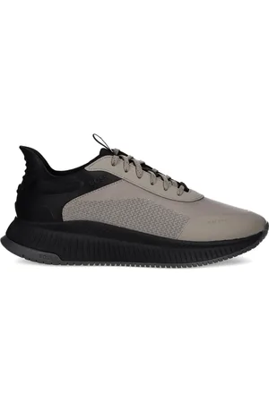 HUGO BOSS Sneakers met mesh vlak