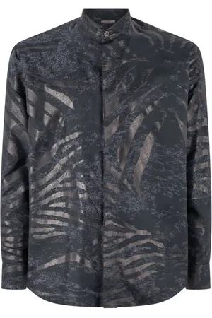 Roberto Cavalli Overhemd met dierenprint