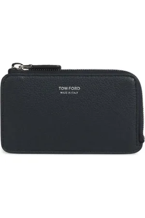 Tom Ford Leren riem met gegraveerd logo