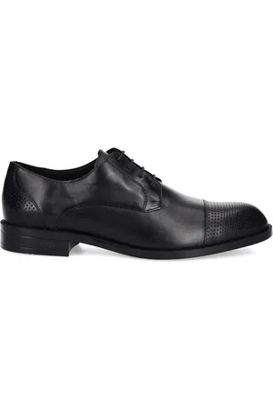 HUGO BOSS Oxford schoenen met geperforeerd detail