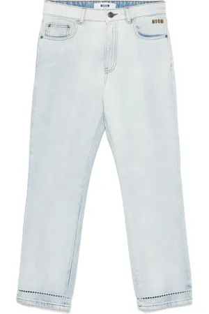 Msgm Jeans met geborduurd logo
