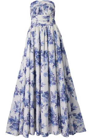 Carolina Herrera Strapless avondjurk