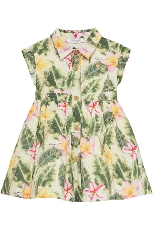 Roberto Cavalli Floral Cutwork jurk