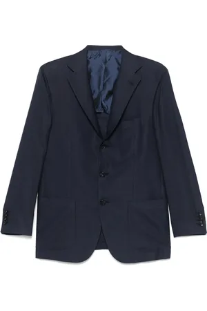 Kiton Blazer met enkele rij knopen