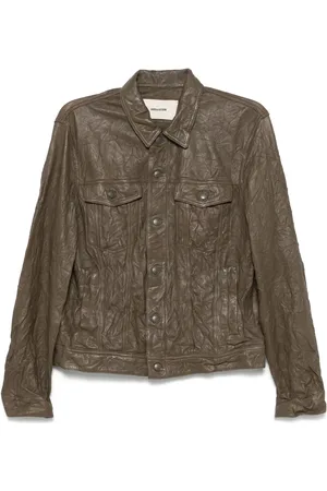 Zadig & Voltaire Gekreukt leren jack