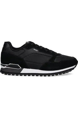 HUGO BOSS Parkour sneakers met mesh vlak