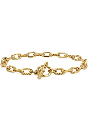 David Yurman 18kt geelgouden Toggle schakelarmband (5.5 mm)